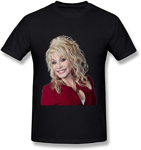 Black T Shirt For Men Dolly Parton 2016 Tour Logo