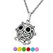 HOUSWEETY Aromatherapy Essential Oil Diffuser Necklace - Locket Pendant,6 Refill Pads