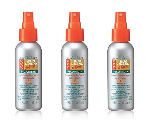 Avon Skin So Soft Bug Guard Plus Picaridin Pump Spray 4 fl. oz.(Lot of 3)