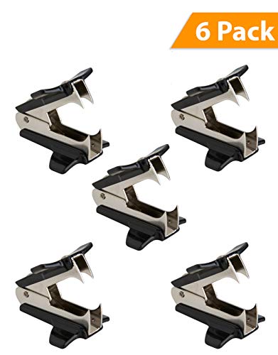 Staple Remover, Smooth, Metal Jaw Staples Remover - for Office School Home - 6 Pack - Thumbnail 3