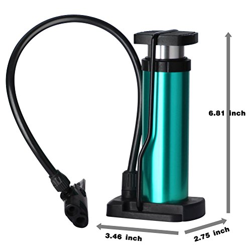 image for Jamal Mini Bike Floor Pump Foot Activated Bicycle Pump Portable Bike P