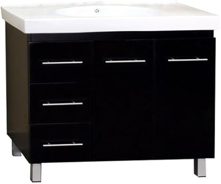 Bellaterra Home 203129 B L 39 Inch Single Sink Vanity Left Side