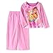 AME Toddler Girls 2 Piece Disney Princess Belle Sleepwear Pajama Set