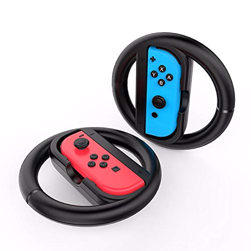 Steering Wheels Kit for Nintendo Switch JoyCon Racing Game Controller