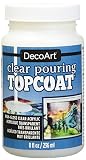 Decoart DS134-64 Clear Pouring Topcoat 8oz