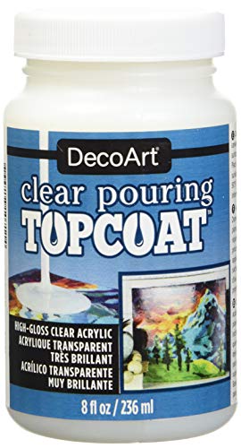 Decoart DS134-64 Clear Pouring Topcoat 8oz