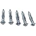 T.K.Excellent Heavy Duty Zinc Plated Steel Molly Bolt Hollow Drive Wall Anchor Screws Set for Drywall, Hollow Wall Anchor 8x34mm Assortment Kit,150 Pieces