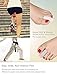 Povihome 10 Pack Toe Caps, Toe Sleeves, Toe Protectors - for Middle Toe Blisters, Corns, Injured Toenails and Hammer Toe Protect