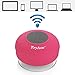 TryAce:emoji:Wireless Bluetooth Waterproof Shower Speaker Bluetooth 3.0 Car Handsfree Speakerphone built in Mic Control Buttons and Dedicated Suction Cup for Showers, Bathroom, Pool, Boat, Car, Beach, & Outdoor Use(Purple)