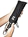 Compact & Automatic Travel Umbrella w/Flashlight Handle (Black)