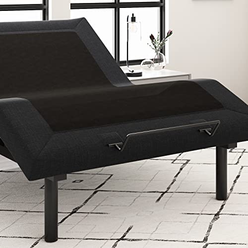 Allewie Queen Adjustable Bed Base Frame with New Generation Motor