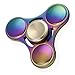 Elongdi EDC Fidget Spinner Precision Metal Help Focus Durable Hand Spinner Toy Perfect for Spend Time Relieves Anxiety Fidget ADHD Autism Lessen Boredom (Rainbow)
