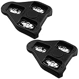 CyclingDeal Bike Cleats Compatible with Look Delta – Indoor Cycling & Road Bike Bicycle Cleat Set – Fully Identical or Compatible with Peloton Spin Bikes Pedals and Shoes (9 or 0 Degree Float)