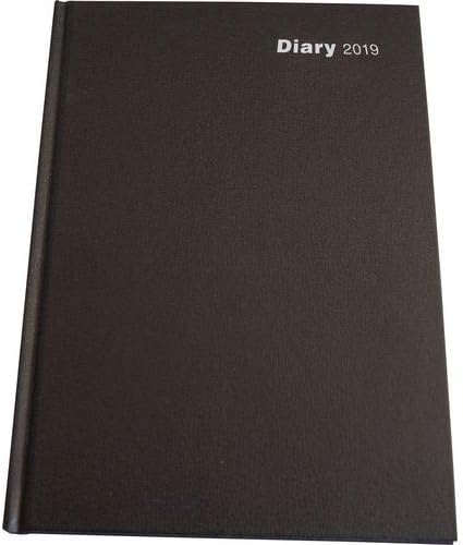 A4 Diary 2019 Page a Day (Black)
