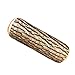 Lisin Throw Pillow Back Soft Cushion Car Neck Home Sleeping Design Natural Wood Log (Brown small)