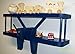 Dechant's Railroad Express BLUE Airplane Shelf - 18