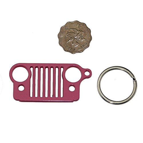 2 EVAPLUS+Keychain+Accessories+Enthusiasts+Jeep+Stainless