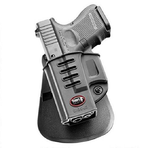 Fobus GL26ND - Left Handed Paddle Holster for Glock 26, 27, and 33