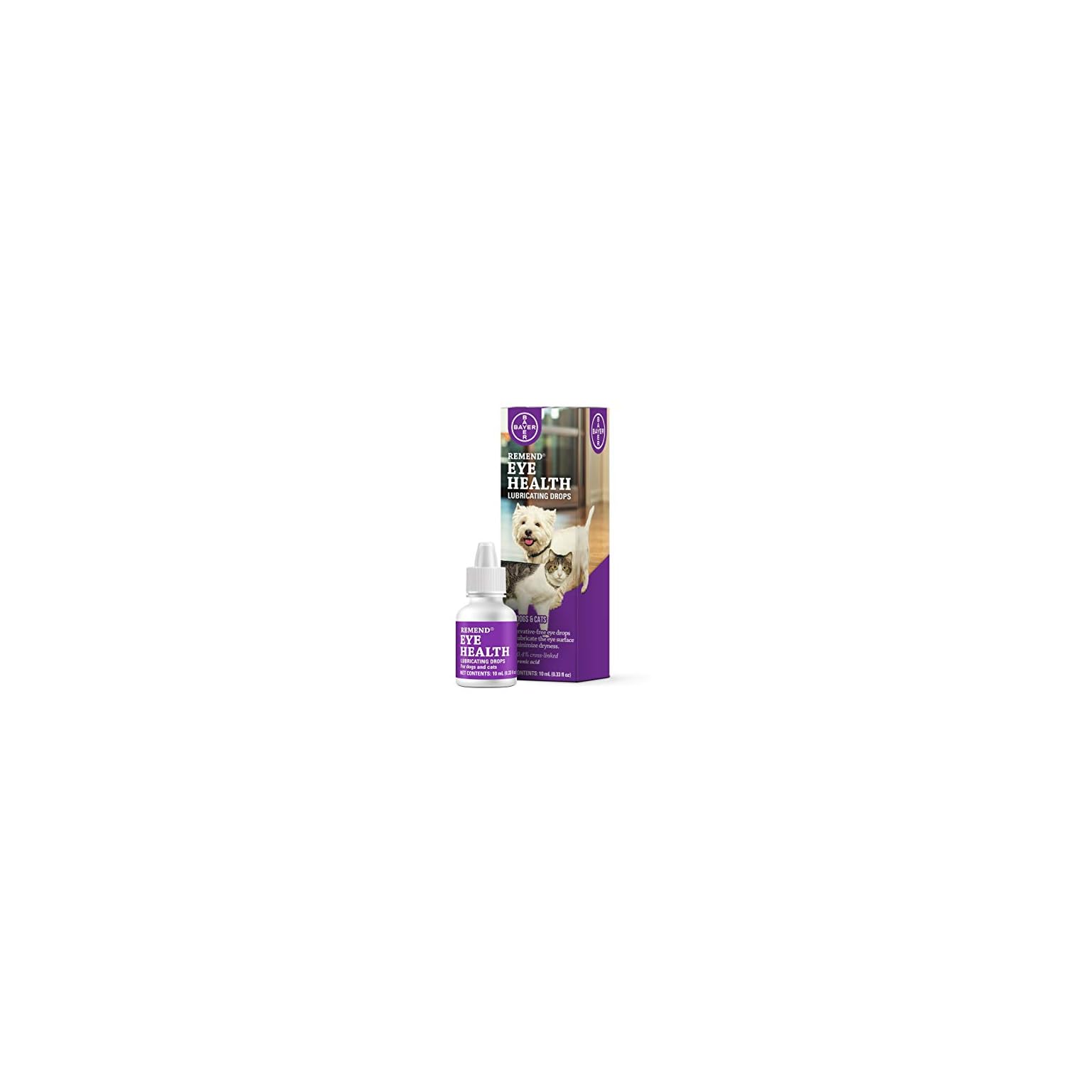 Remend Eye Health Lubricating Drops for Dogs and Cats, 10 mL Dog