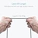 Anker Powerline+ Lightning Cable (6ft) Durable and Fast Charging Cable [Double Braided Nylon] for iPhone X / 8/8 Plus / 7/7 Plus / 6/6 Plus / 5s / iPad and More(Gray)