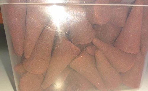 100% Original Low Smoke Rose Fragrance Premium Quality DHOOP Cones(Approx 90-95 Cones)