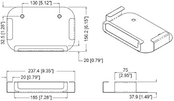 Penn Elcom Wall Bracket Sky Q Mini Box Wb Skyqmb B Amazon Co Uk Electronics Photo