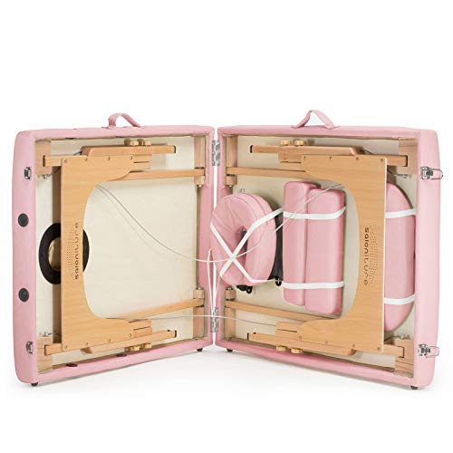 Saloniture Professional Portable Folding Massage Table with Carrying