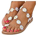 Women's Bohemian Flat Sandals Summer Casual Lace