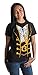 Ann Arbor T-shirt Co. Pirate Costume | Jumbo Print Novelty Funny Caribbean Cruise Shirt Women's Ladies,M