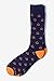 Alynn “Tip the Scales” Men's Legal Scales of Justice Lawyer Crew Dress Socks (1 Pair)