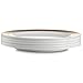 Majestic Plastic Plates/Party Plates | 10.25 Inch Dinner Plates | White with Gold Rim, 20 Pack | Elegant & Fancy Heavy Duty Party Supplies Plates for all Holidays & Occasions