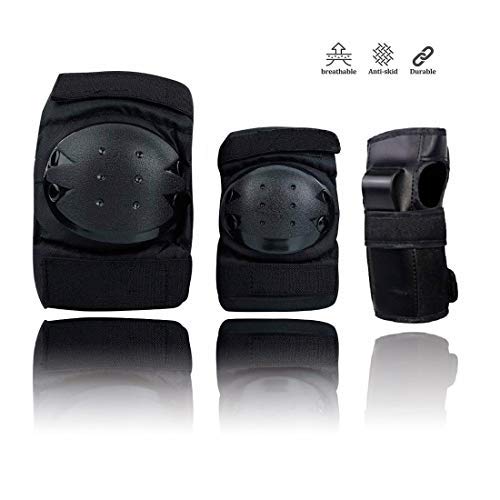 Buy COOLGO Youth Knee Pads Elbow Pads Set, Skateboard Pads M Size Knee