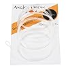 AnglerDream-Fly-Fishing-Tapered-Leader-Line-with-Loop-9FT-2X-6X-5-Pack-Clear