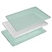 Mosiso Hard Case for Newest Macbook Pro 13 Inch with/without Touch Bar, Light Green