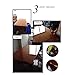 VILIHKC Kitchen Backsplash Wallpaper Stickers Waterproof Oilproof High Temperature Resistant Transparent Environment-Friendly PVC Can be Cut, 118