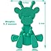 Baby Teething Toy Extraordinaire - Little Bambam Giraffe Teether Toys by Bambeado. Toy for Natural Teething Comfort and for Sore Gums - Baby Christmas Gifts- Turquoise