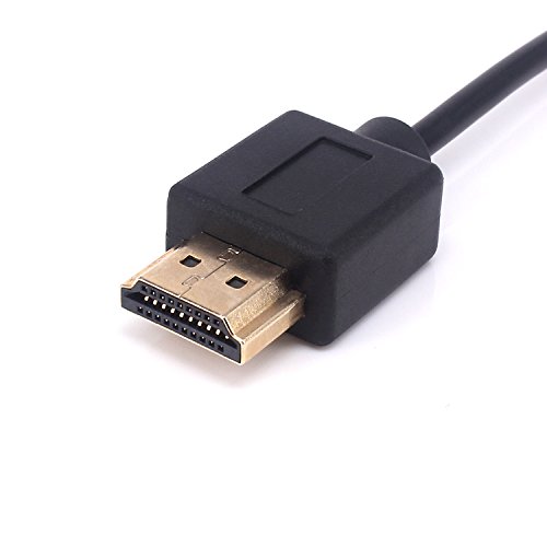 USB to HDMI Cable, Yeworth 1.8m USB 2.0 Male to HDMI Male Golden Plated Charger Cable Splitter Adapter - Thumbnail 6