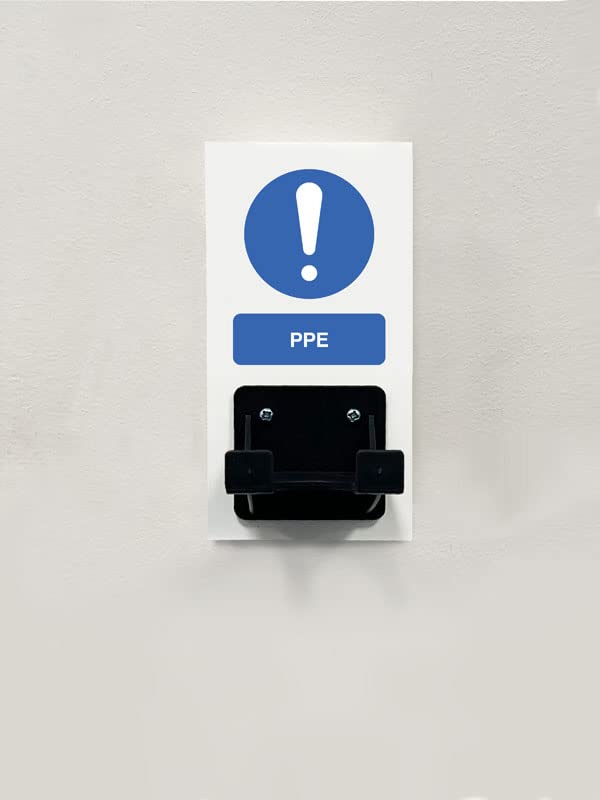 PPE Station - PPE - Single Hook on 80x160mm 10mm foam pvc