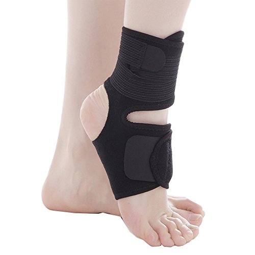 CHUANGLI Compression Band Plantar Fasciitis Socks Ankle Brace Pressure Support Elastic &amp; Breathable Fabric Heel Arch Support