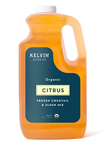 Kelvin Slush Co. - Citrus - Organic Frozen Cocktail & Slush Mix - Award-Winning Slush Machine & Blender Mix, Bars, Restaurants, At Home (64 oz bottle) - Thumbnail 4
