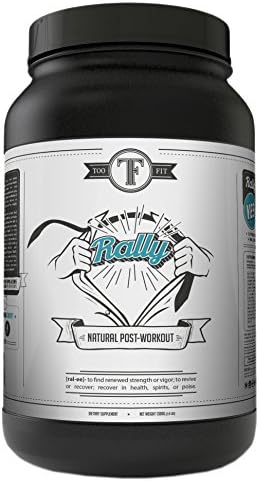 Too Fit Rally - Post Workout Supplement - All Natural Recovery Drink - Best for Muscle Recovery and Muscle Building - Paleo Protein Powder - Vegan Supplement, Soy Free, Gluten Free