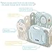Baby Playpen - Kids 14 Panel Activity Centre Safety Play Yard, Home Indoor Outdoor New Pen