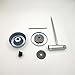 shiosheng Pack of Collar Nut & Rider Plate & Thrust Washer & Thrust Plate Guard Washer &Wrench &4mm pin for sthil FS120 FS200 FS250 Trimmers Brush Cutter Parts Gardening Tool Fitting Accuracy