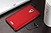 Premium Slim PC Matte Hard Case for Huawei Ascend Mate 2 4G (Red)