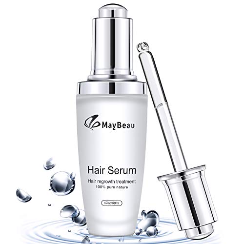 MayBeau Hair Growth Serum, New Version Hair Loss Treatment Product for Women Men, Restore & Regrowth Thick and Strong Hair in 28 Days(2 fl.oz)