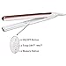 VAV Professional Hair Straightener 1in 3D Floating Plate Ceramic Flat Iron 284℉-446℉ Auto Shut-Off US Plug Rose Gold