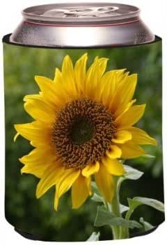 sunflower wedding koozies