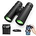 TONDOZEN 10X42 Compact Binoculars for Adults Kids with Phone Adapter, BAK-4 Prism Binoculars for Bird Watching, Cruise, Sports, Concerts, Hunting, Trip with Carrying Bag Neck Strap