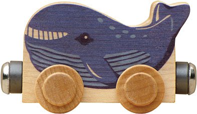 NameTrain - Wally Whale - Made in USA