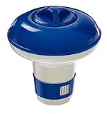 PoolSupplyTown 1" Floating Mini Chlorine / Bromine Tablet Dispenser for Pool, Spa, Hot Tub, Jacuzzi, and Fountain